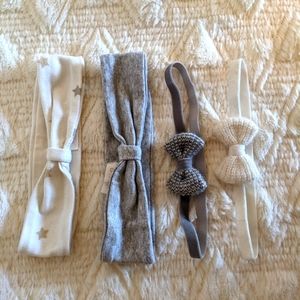 Cat & Jack organic cotton baby headband set